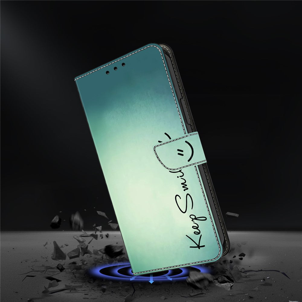 For Xiaomi Redmi Note 15 Pro 5G (Global) Case PU Leather Wallet Phone Cover with Stand - Keep Smile