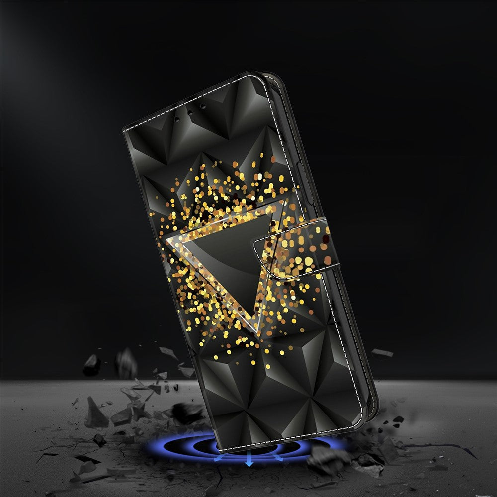 For Xiaomi Redmi Note 15 Pro 5G (Global) Case PU Leather Wallet Phone Cover with Stand - Rhombus