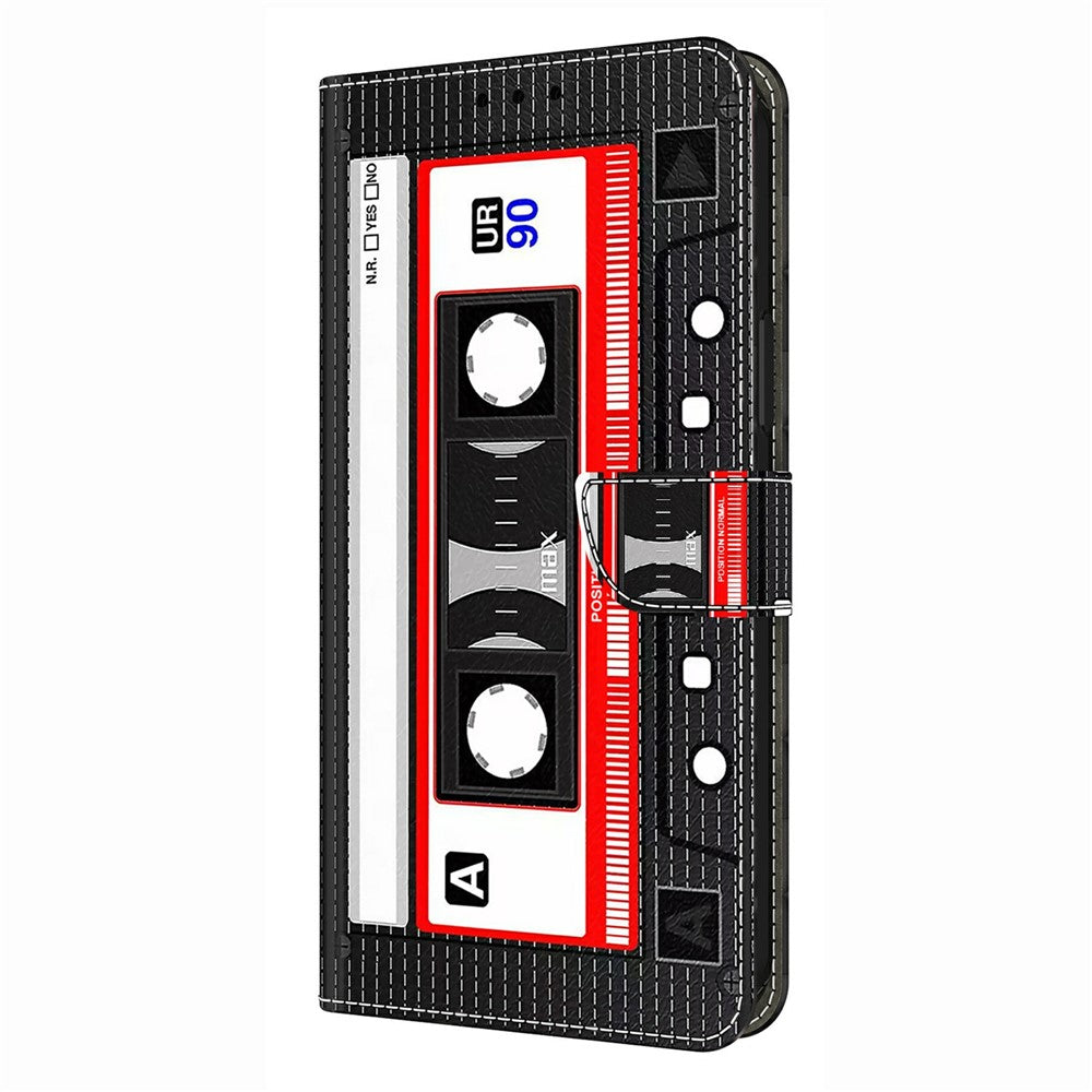 For Xiaomi Redmi Note 15 Pro 5G (Global) Wallet Case Pattern Printing Stand Leather Flip Phone Cover - Tape
