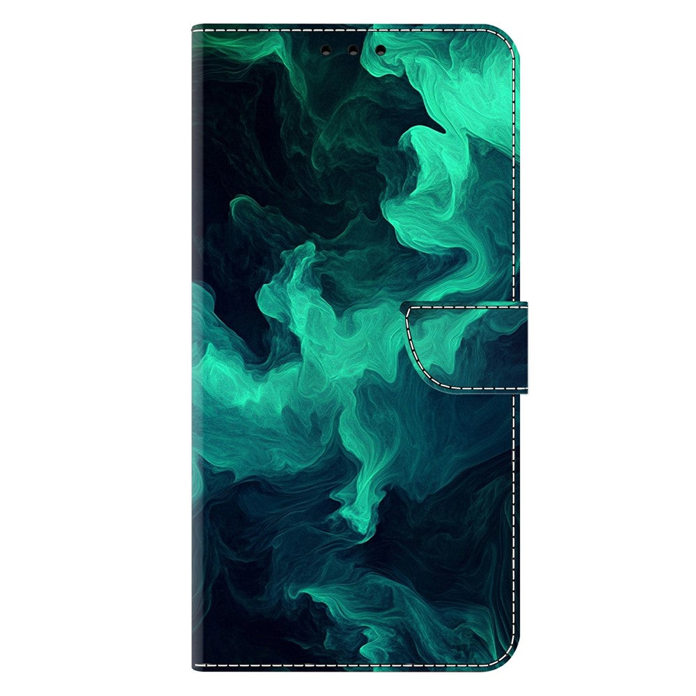 For Xiaomi Redmi Note 15 Pro 5G (Global) Case Wallet Stand Pattern Printing PU Leather Flip Phone Cover - Smoke