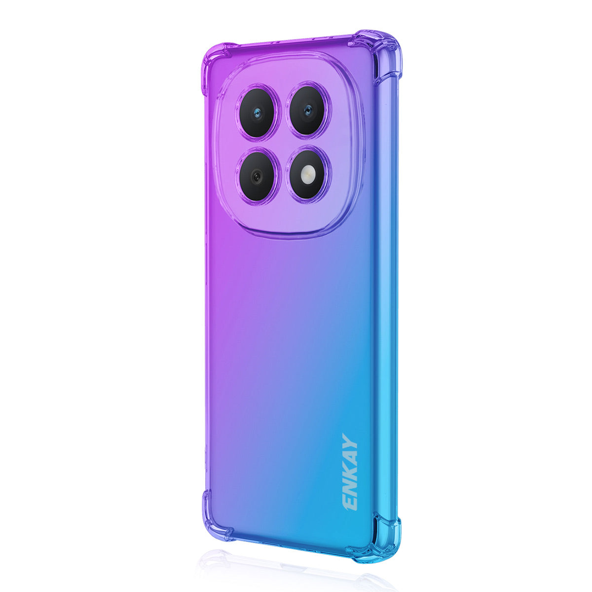For Xiaomi Poco M8 5G / Redmi Note 15 5G (Global) / 15 4G (Global) TPU Case ENKAY Thickened Four Corner Drop-proof Phone Back Cover - Purple / Blue