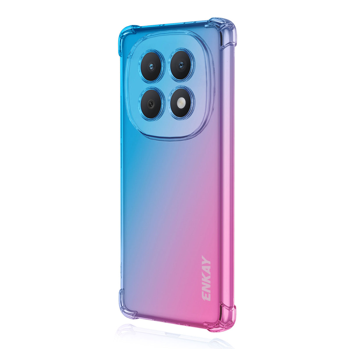 For Xiaomi Poco M8 5G / Redmi Note 15 5G (Global) / 15 4G (Global) TPU Case ENKAY Thickened Four Corner Drop-proof Phone Back Cover - Blue / Pink