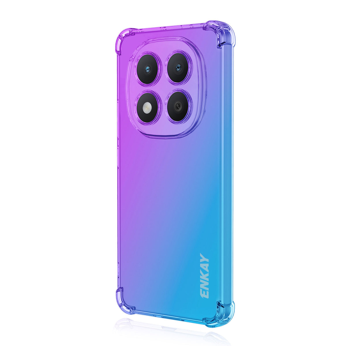 For Xiaomi Redmi Note 15 Pro 5G TPU Case ENKAY Thickened Four Corner Drop-proof Phone Back Cover - Purple / Blue