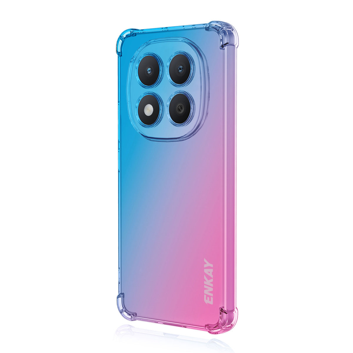 For Xiaomi Redmi Note 15 Pro 5G TPU Case ENKAY Thickened Four Corner Drop-proof Phone Back Cover - Blue / Pink