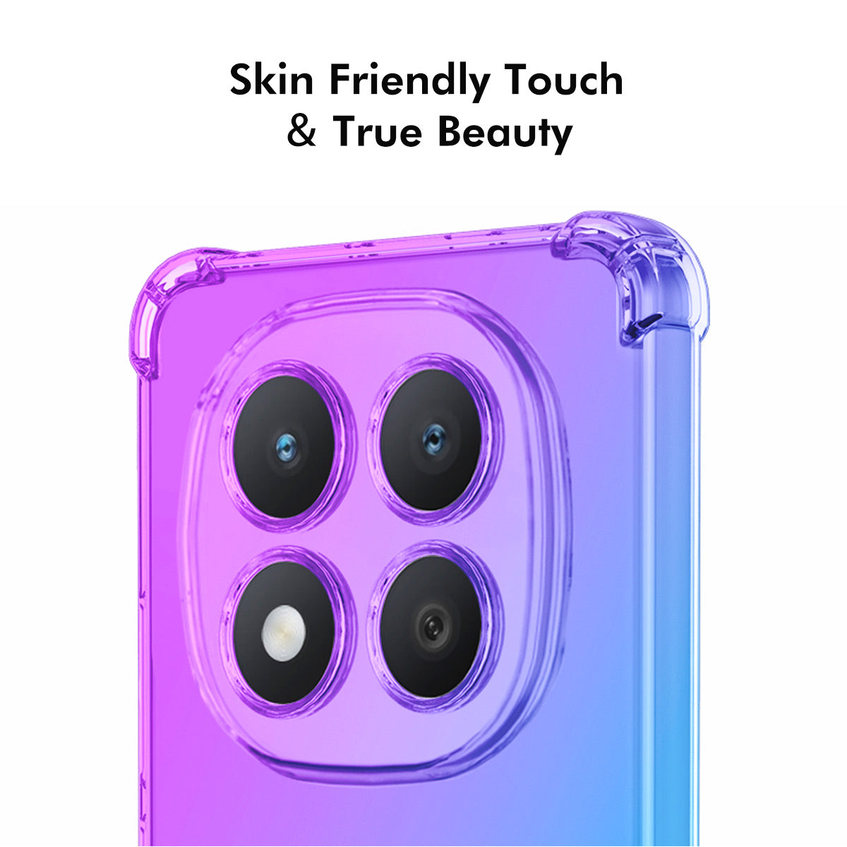 For Xiaomi Poco M8 Pro 5G / Redmi Note 15 Pro+ 5G (Global) TPU Case ENKAY Thickened Four Corner Drop-proof Phone Back Cover - Pink / Gold