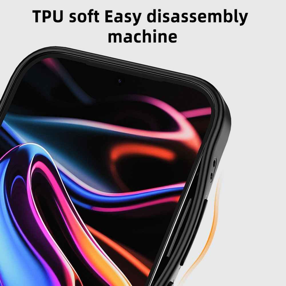 For Xiaomi 17 Pro Case PC + TPU Phone Cover Airbag Protection - Black