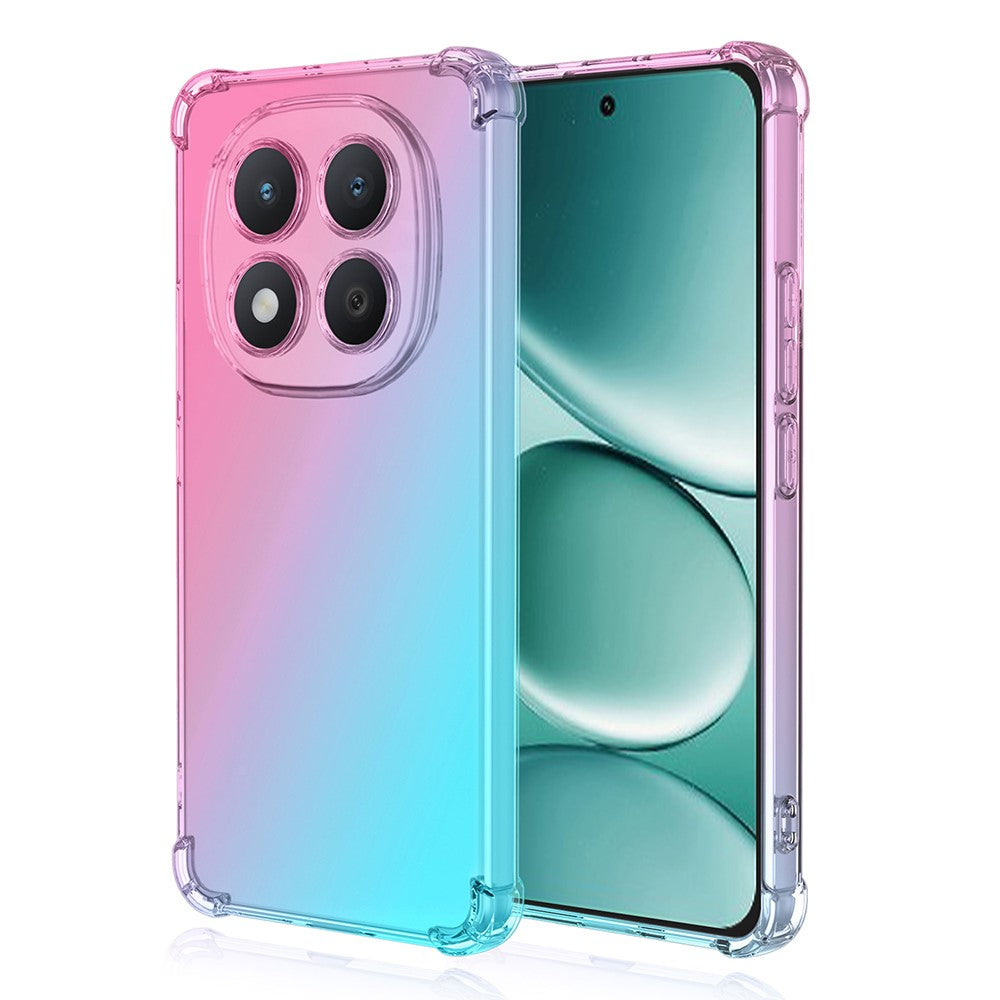 For Xiaomi Redmi Note 15 Pro 5G (Global) Case Gradient Color TPU Anti-Drop Phone Cover - Pink  /  Green