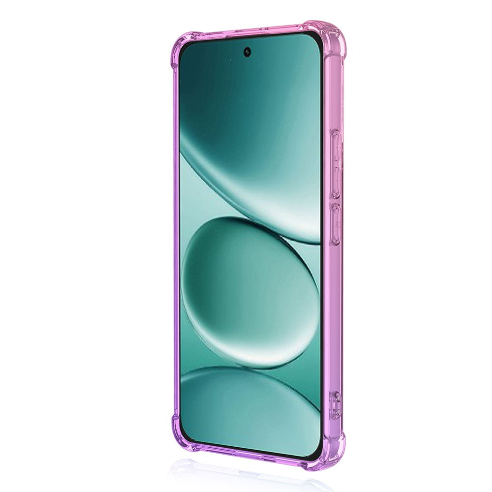 For Xiaomi Redmi Note 15 Pro 5G (Global) Case Gradient Color TPU Anti-Drop Phone Cover - Pink  /  Purple