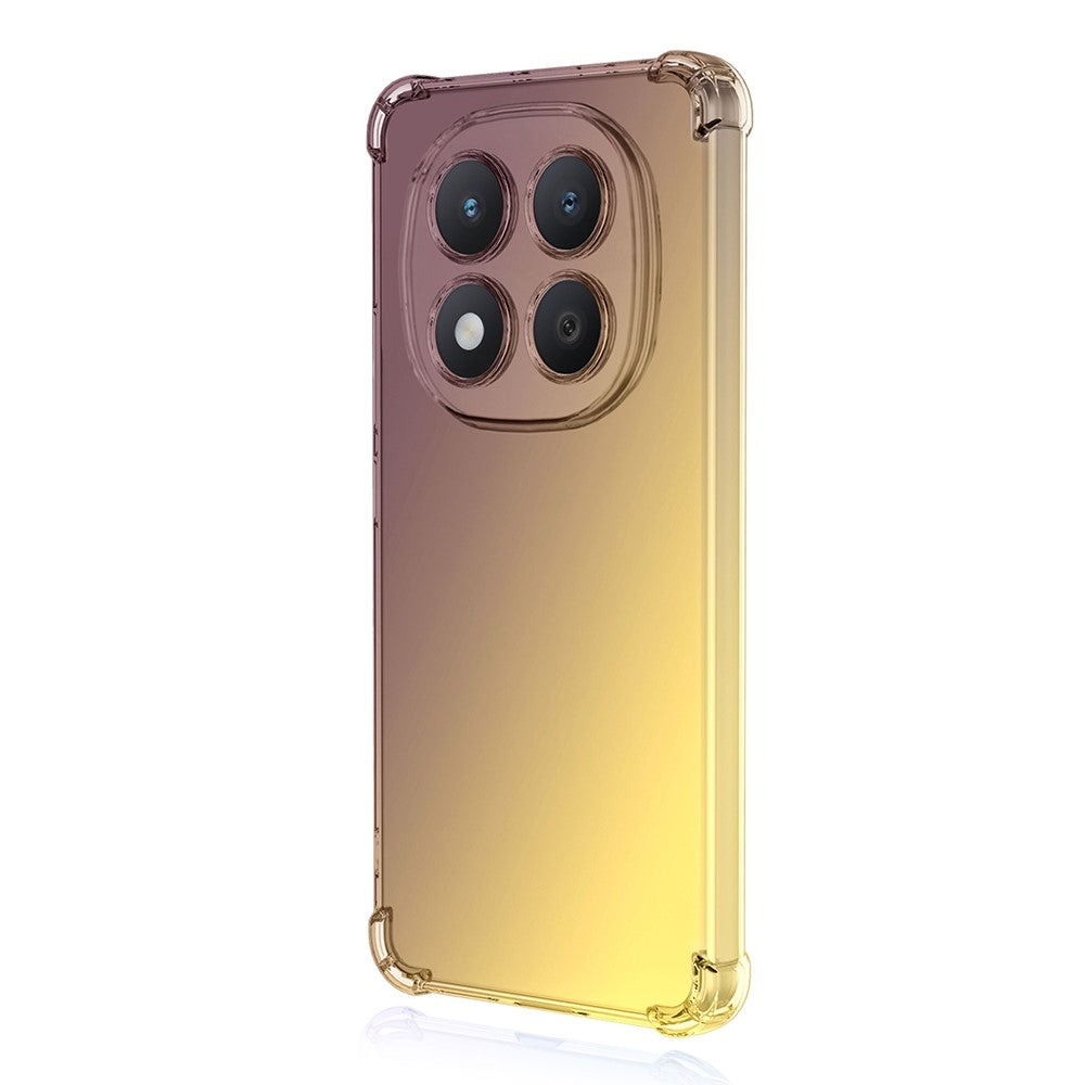 For Xiaomi Redmi Note 15 Pro 5G (Global) Case Gradient Color TPU Anti-Drop Phone Cover - Black  /  Gold