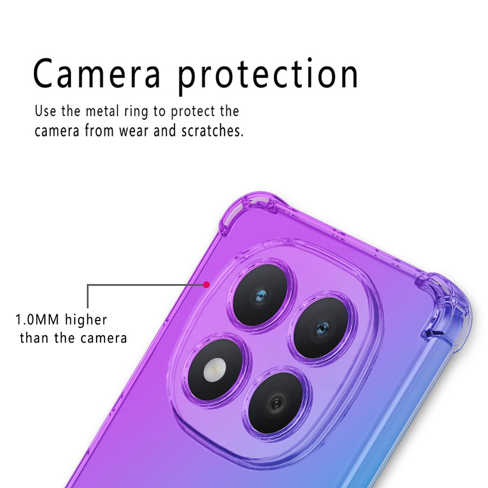 For Xiaomi Redmi Note 15 Pro 5G (Global) Case Gradient Color TPU Anti-Drop Phone Cover - Blue  /  Pink