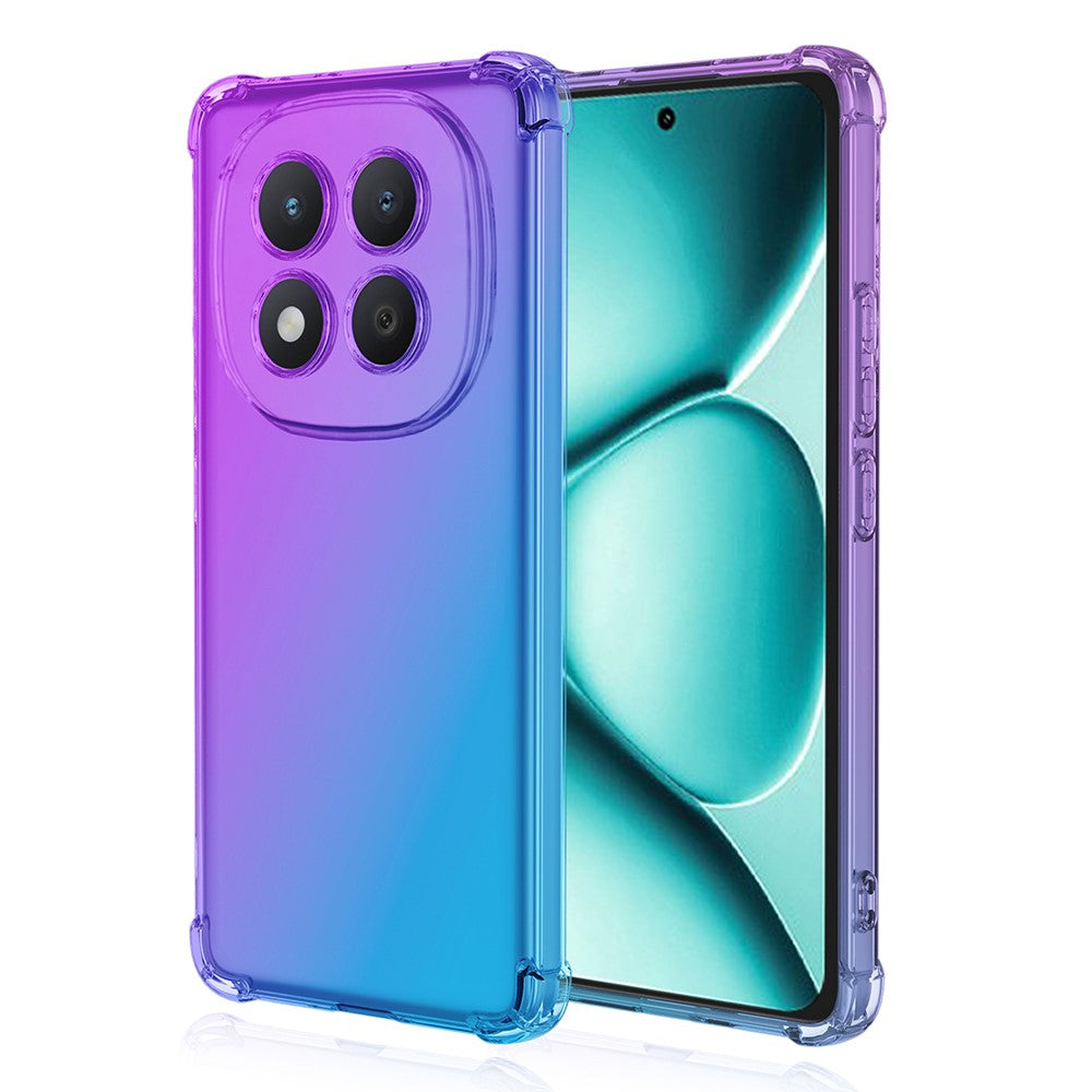 For Xiaomi Poco M8 Pro 5G / Redmi Note 15 Pro+ 5G (Global) Case Gradient Color TPU Anti-Drop Phone Cover - Purple  /  Blue