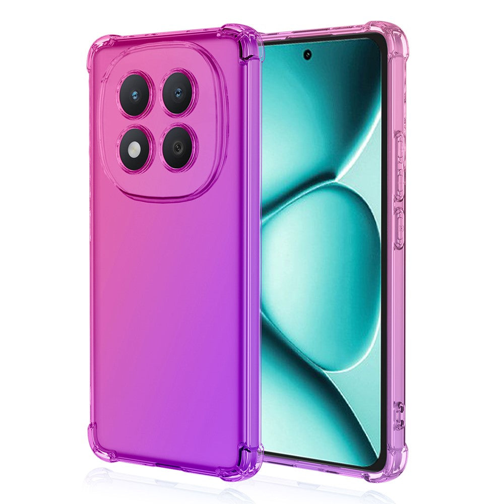 For Xiaomi Poco M8 Pro 5G / Redmi Note 15 Pro+ 5G (Global) Case Gradient Color TPU Anti-Drop Phone Cover - Pink  /  Purple
