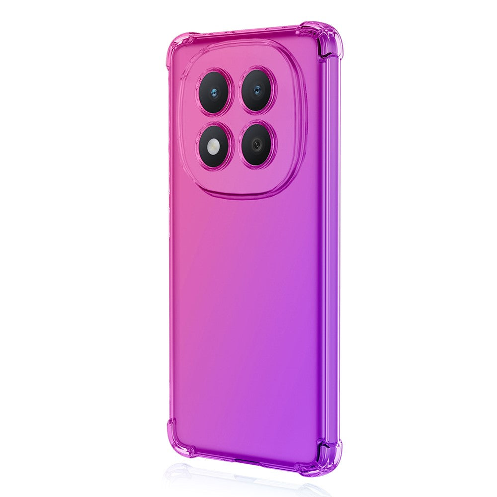 For Xiaomi Poco M8 Pro 5G / Redmi Note 15 Pro+ 5G (Global) Case Gradient Color TPU Anti-Drop Phone Cover - Pink  /  Purple