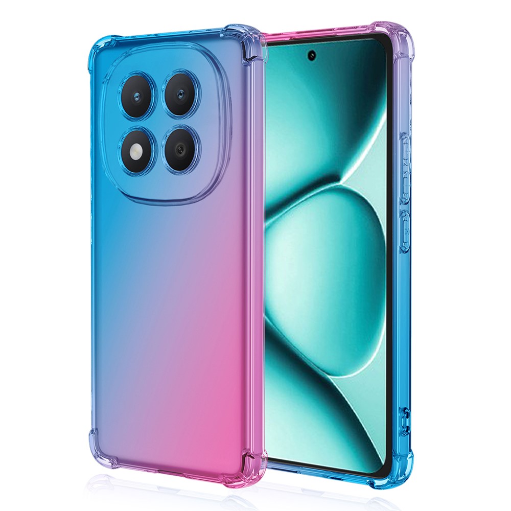 For Xiaomi Poco M8 Pro 5G / Redmi Note 15 Pro+ 5G (Global) Case Gradient Color TPU Anti-Drop Phone Cover - Blue  /  Pink