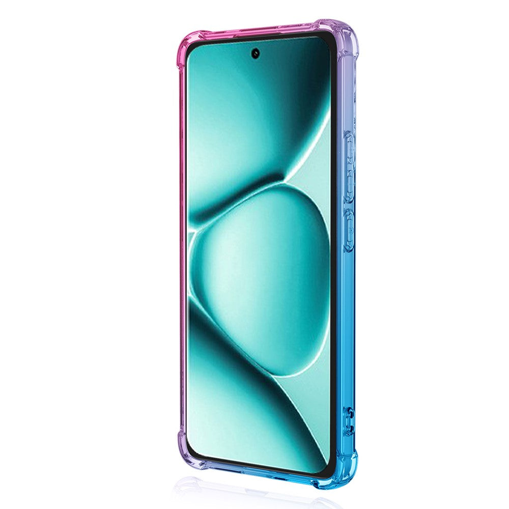 For Xiaomi Poco M8 Pro 5G / Redmi Note 15 Pro+ 5G (Global) Case Gradient Color TPU Anti-Drop Phone Cover - Blue  /  Pink
