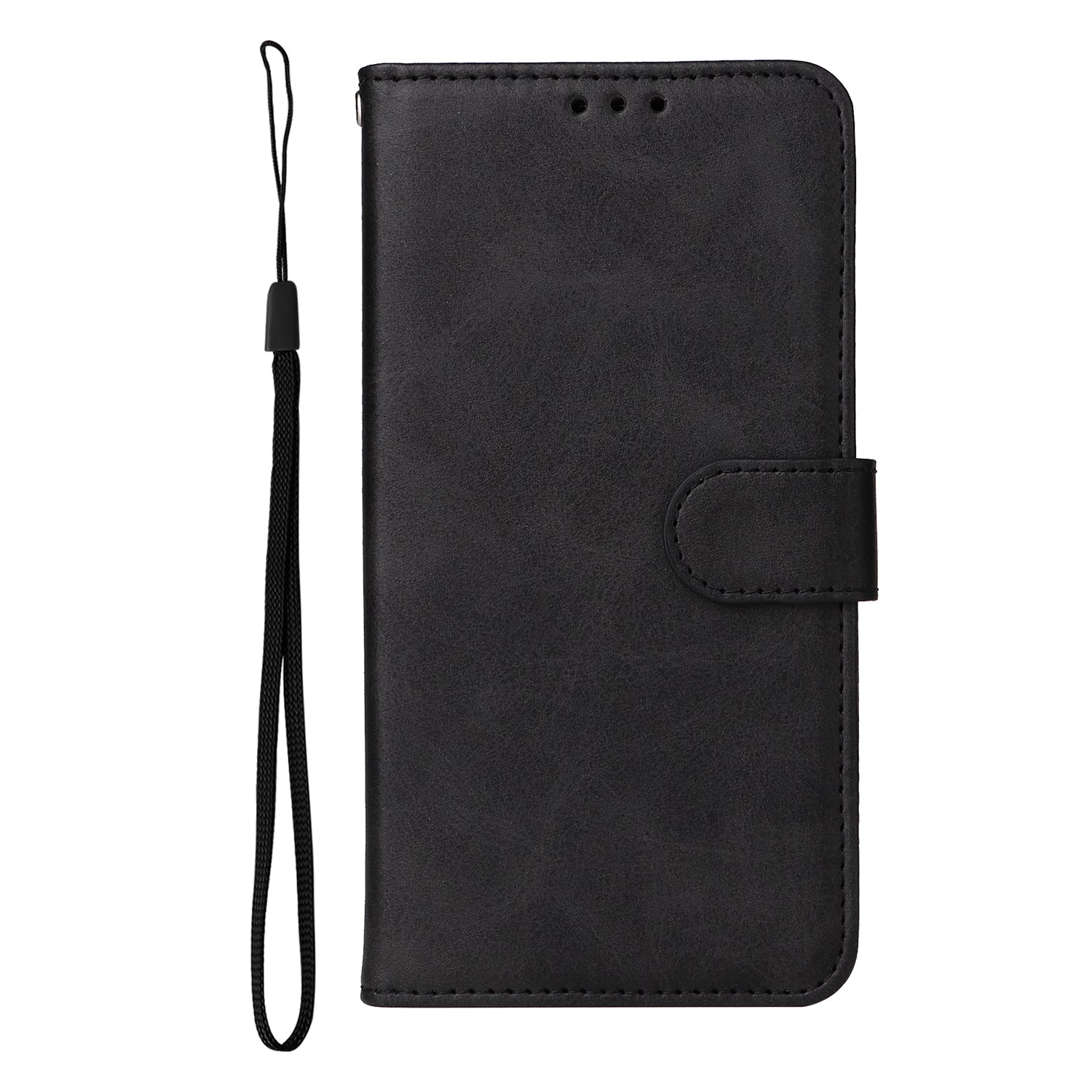 For Xiaomi Redmi Note 15 Pro 4G (Global) Case Wallet PU Leather Folio Flip Phone Cover - Black