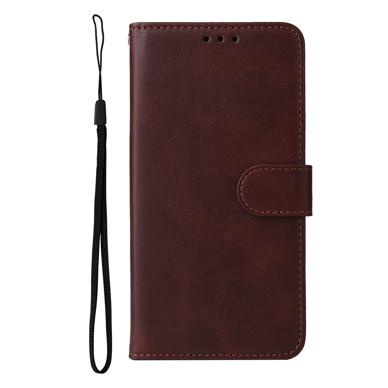 For Xiaomi Poco M8 Pro 5G / Redmi Note 15 Pro+ 5G (Global) Case Wallet PU Leather Folio Flip Phone Cover - Brown