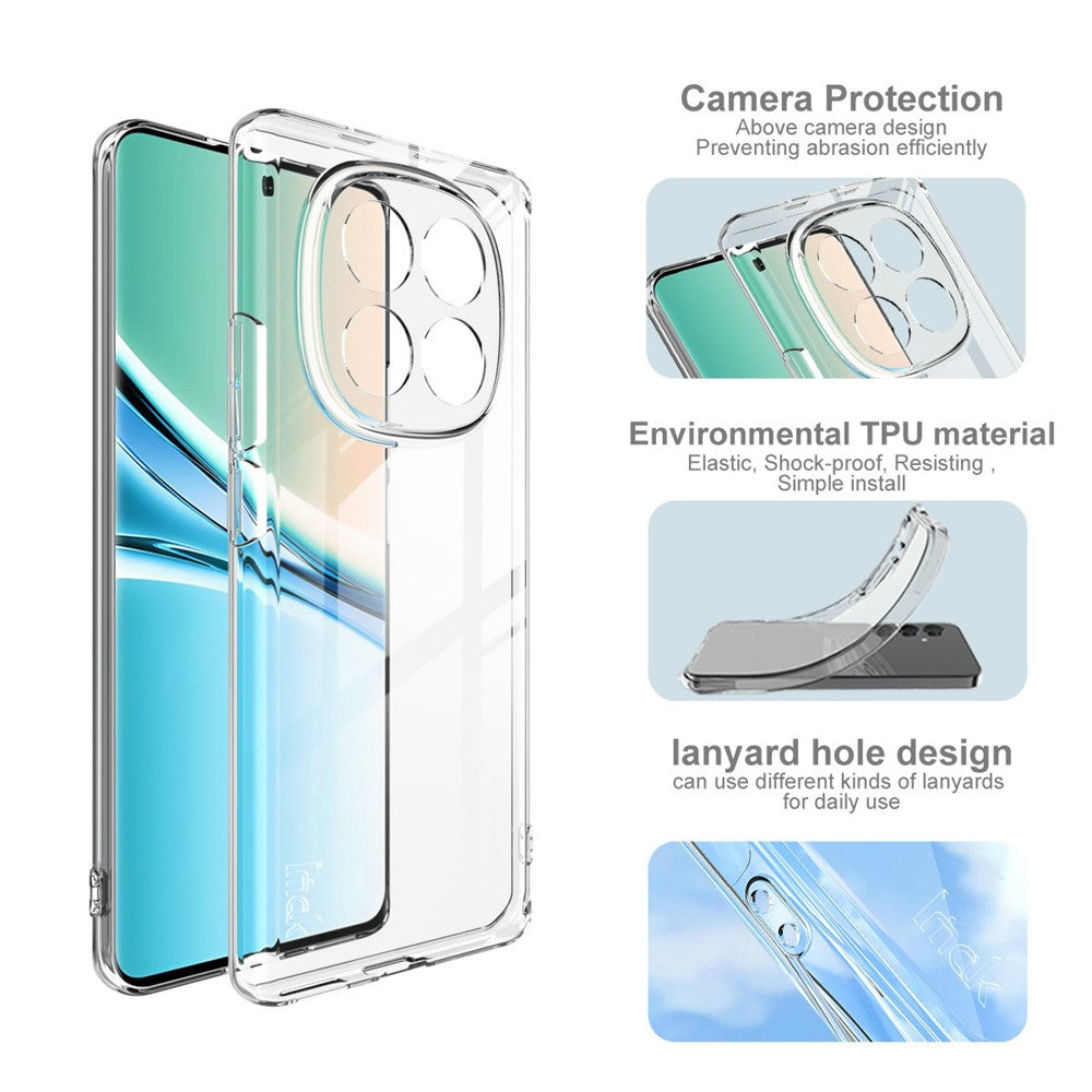 IMAK UX-5 Series For Xiaomi Poco M8 5G / Redmi Note 15 5G (Global) Transparent TPU Phone Case Protective Phone Cover