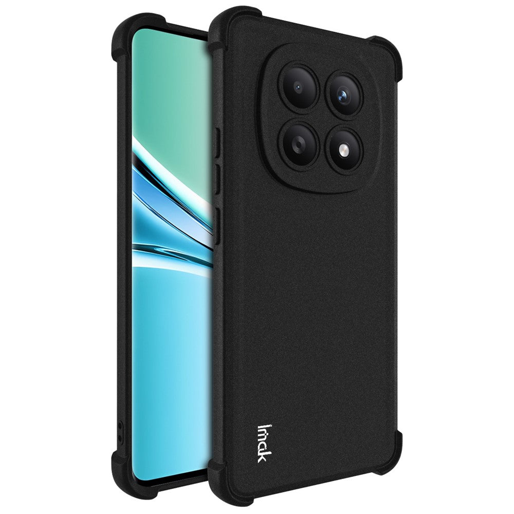 IMAK For Xiaomi Poco M8 5G / Redmi Note 15 5G (Global) Case TPU Phone Cover Airbag Shockproof Protection - Matte Black