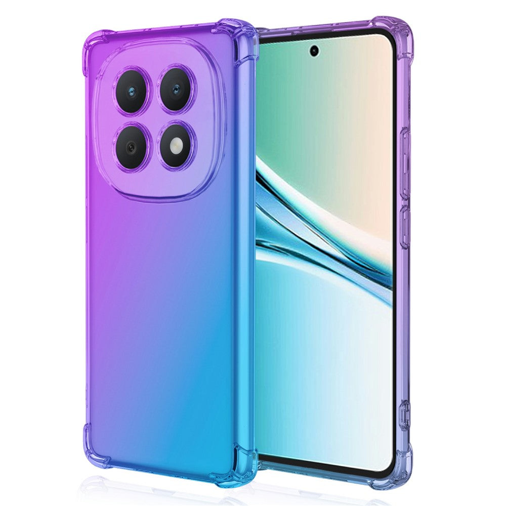 For Xiaomi Poco M8 5G / Redmi Note 15 5G (Global) Case Gradient Color TPU Anti-Drop Phone Cover - Purple  /  Blue