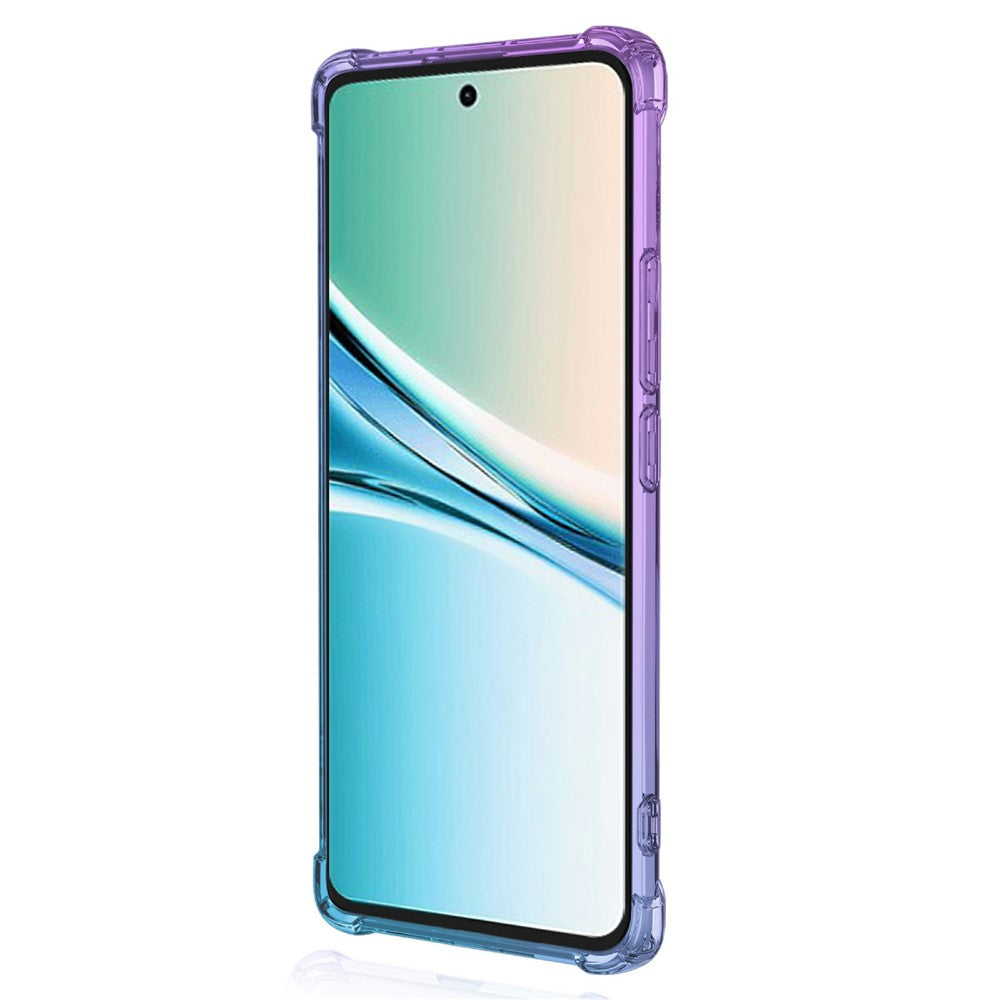 For Xiaomi Poco M8 5G / Redmi Note 15 5G (Global) Case Gradient Color TPU Anti-Drop Phone Cover - Purple  /  Blue
