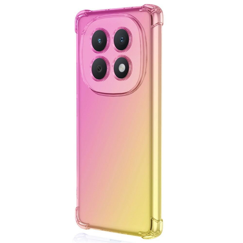 For Xiaomi Poco M8 5G / Redmi Note 15 5G (Global) Case Gradient Color TPU Anti-Drop Phone Cover - Pink  /  Gold