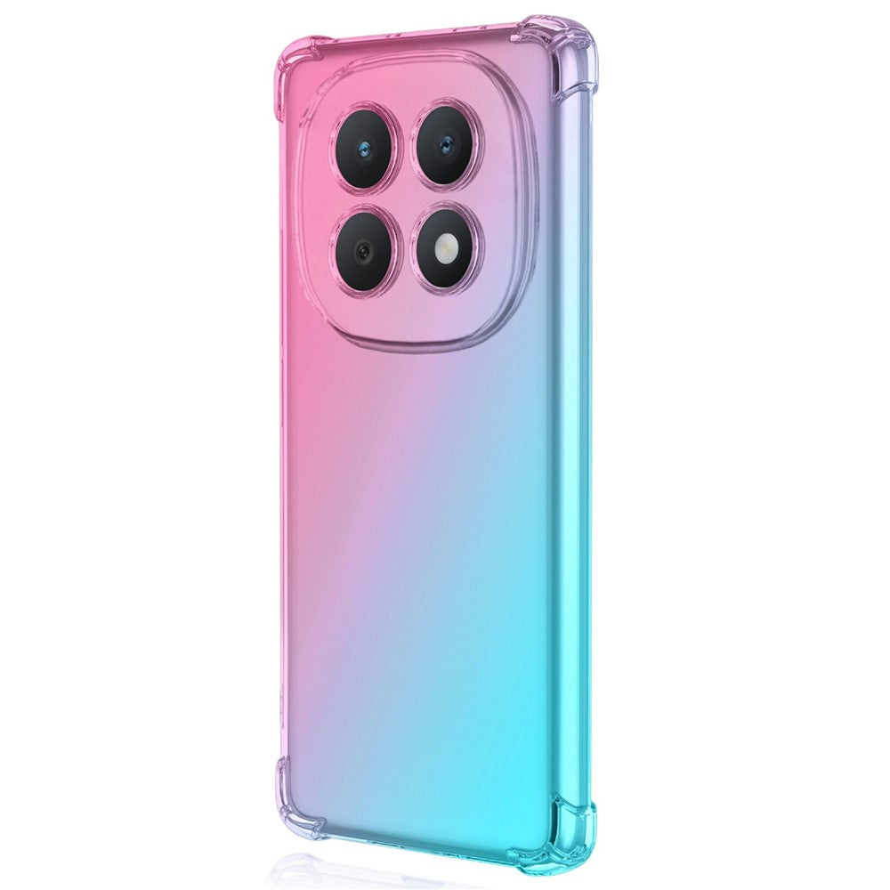 For Xiaomi Poco M8 5G / Redmi Note 15 5G (Global) Case Gradient Color TPU Anti-Drop Phone Cover - Pink  /  Green