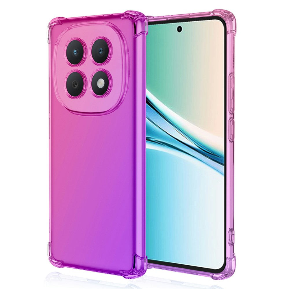 For Xiaomi Poco M8 5G / Redmi Note 15 5G (Global) Case Gradient Color TPU Anti-Drop Phone Cover - Pink  /  Purple