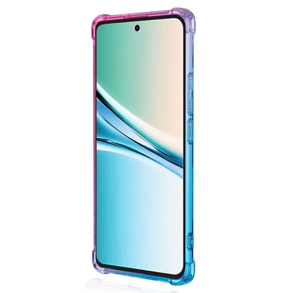 For Xiaomi Poco M8 5G / Redmi Note 15 5G (Global) Case Gradient Color TPU Anti-Drop Phone Cover - Blue  /  Pink