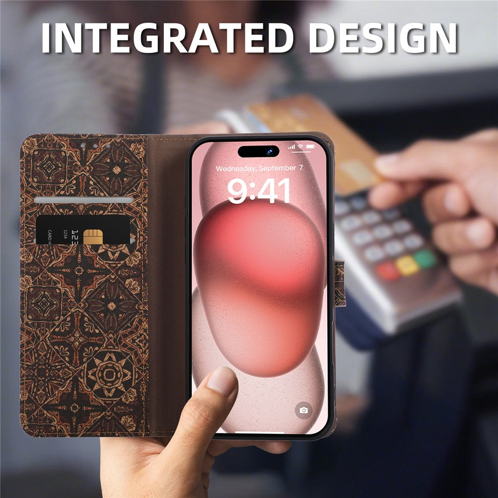 For Motorola Edge 70 5G Leather Wallet Case Bohemian-style TPU PU Phone Cover with Stand - Starry Sky