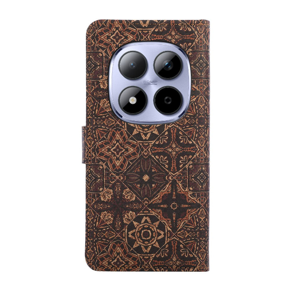 For Xiaomi Redmi Note 15 Pro 5G (Global) Leather Wallet Case Bohemian-style TPU PU Phone Cover with Stand - Starry Sky