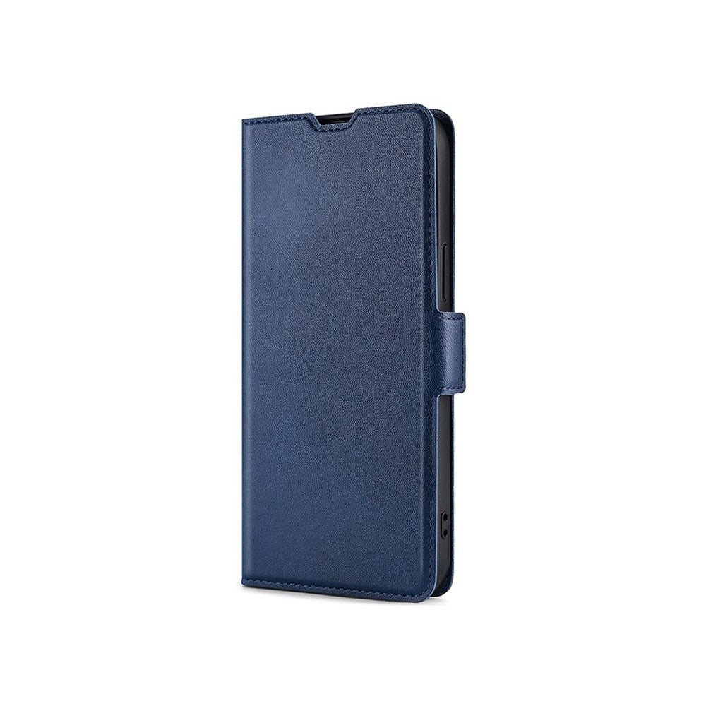 For Motorola Edge 70 5G Case Card Holder PU Leather Phone Cover - Blue
