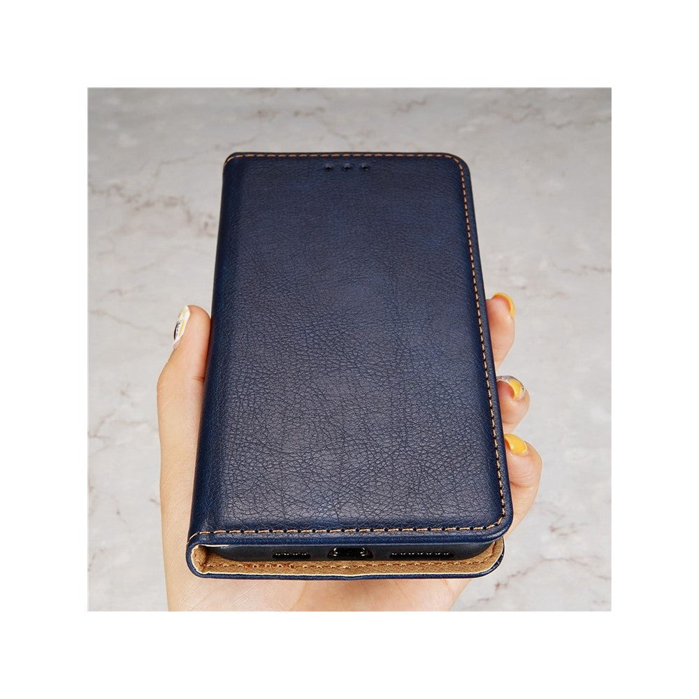 For Motorola Edge 70 5G Case Wallet PU Leather Magnetic Auto-Absorbed Phone Cover - Blue