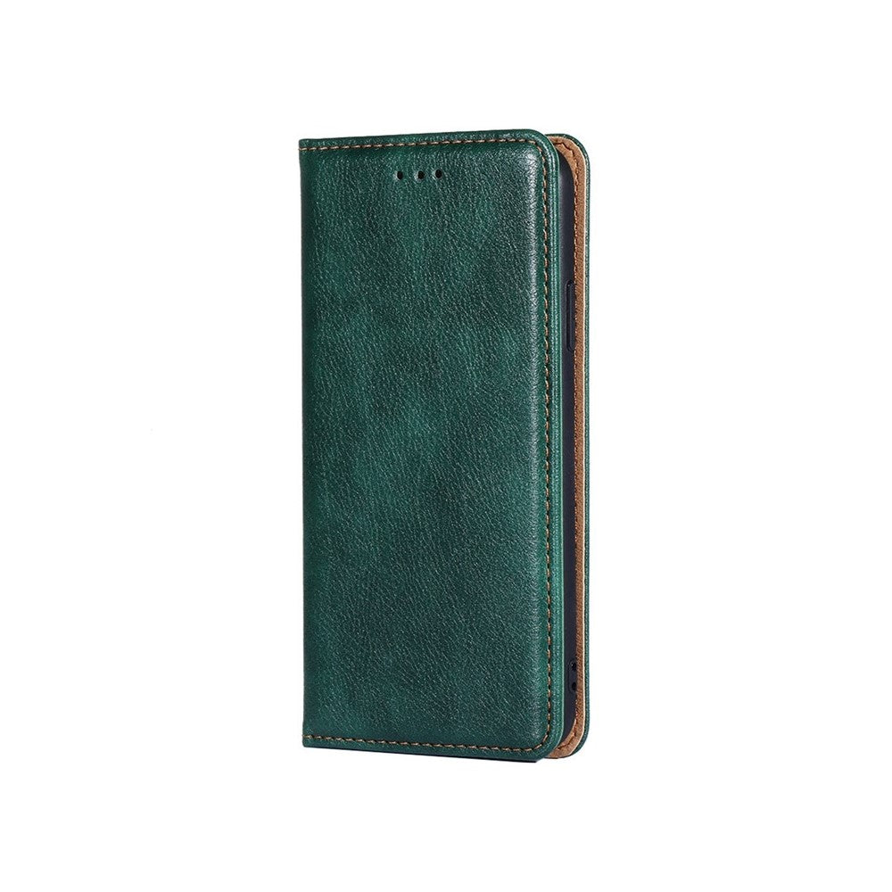 For Motorola Edge 70 5G Case Wallet PU Leather Magnetic Auto-Absorbed Phone Cover - Green