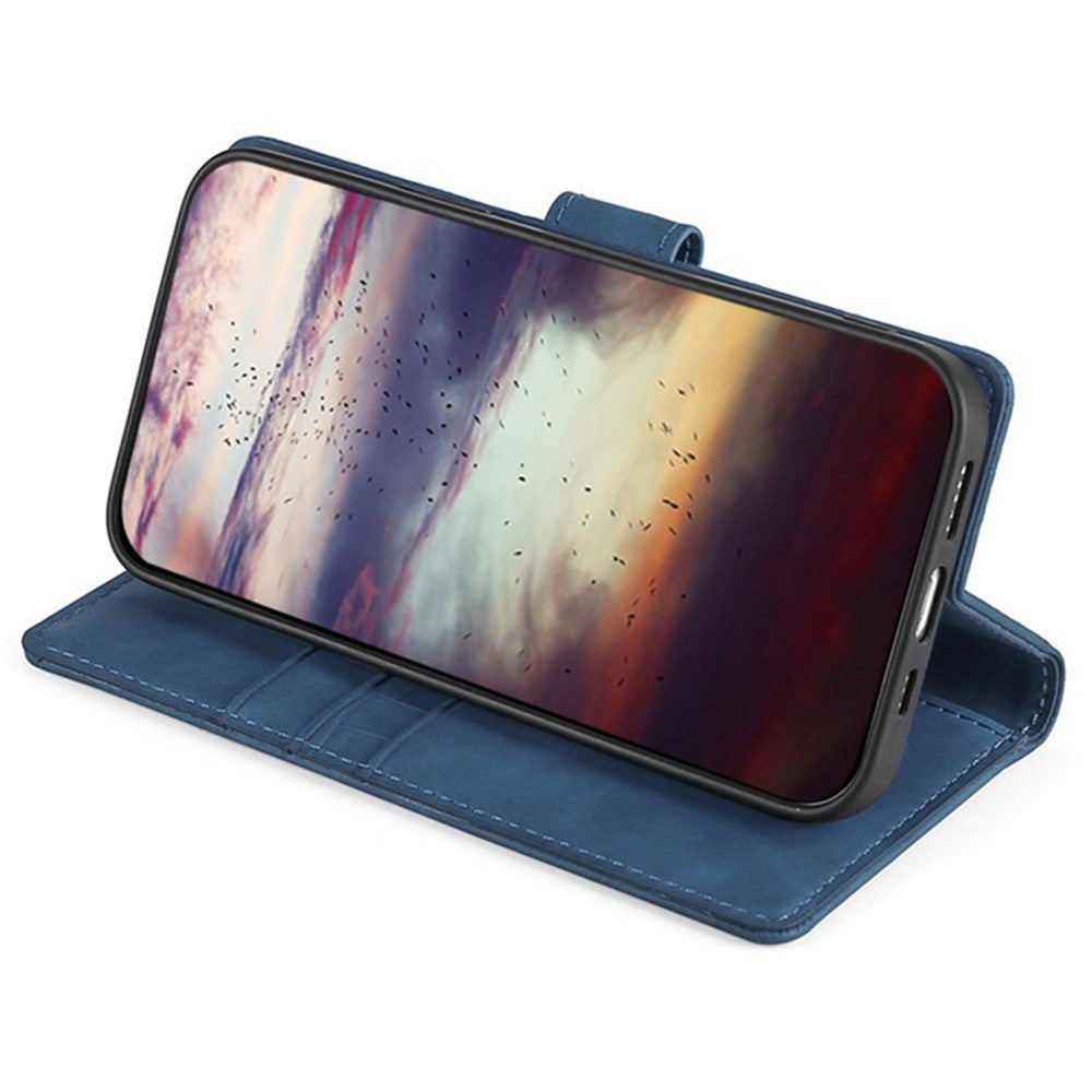 For Motorola Edge 70 5G Case Crocodile Texture PU Leather Phone Cover - Blue