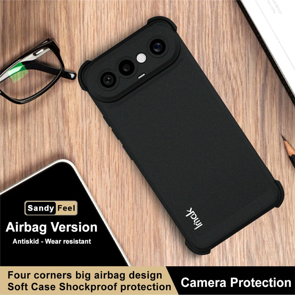 IMAK For vivo X300 FE 5G / S50 Pro mini 5G Case TPU Phone Cover Airbag Shockproof Protection - Matte Black