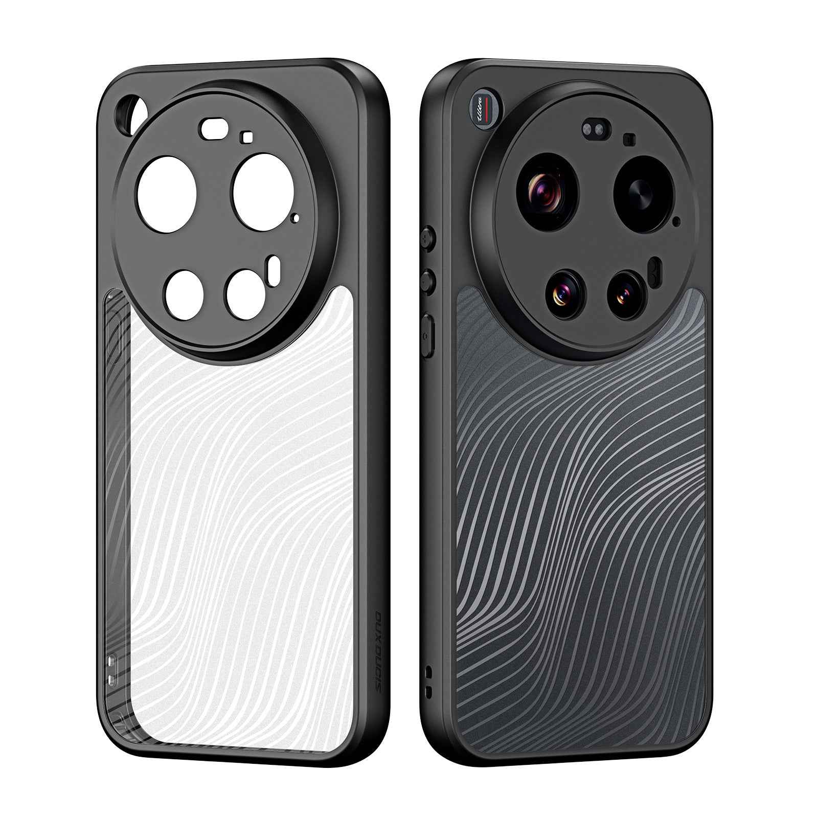 For Xiaomi 17 Ultra 5G Case DUX DUCIS Aimo Series TPU+PC Matte Drop-proof Phone Cover (REACH Certification) - Black