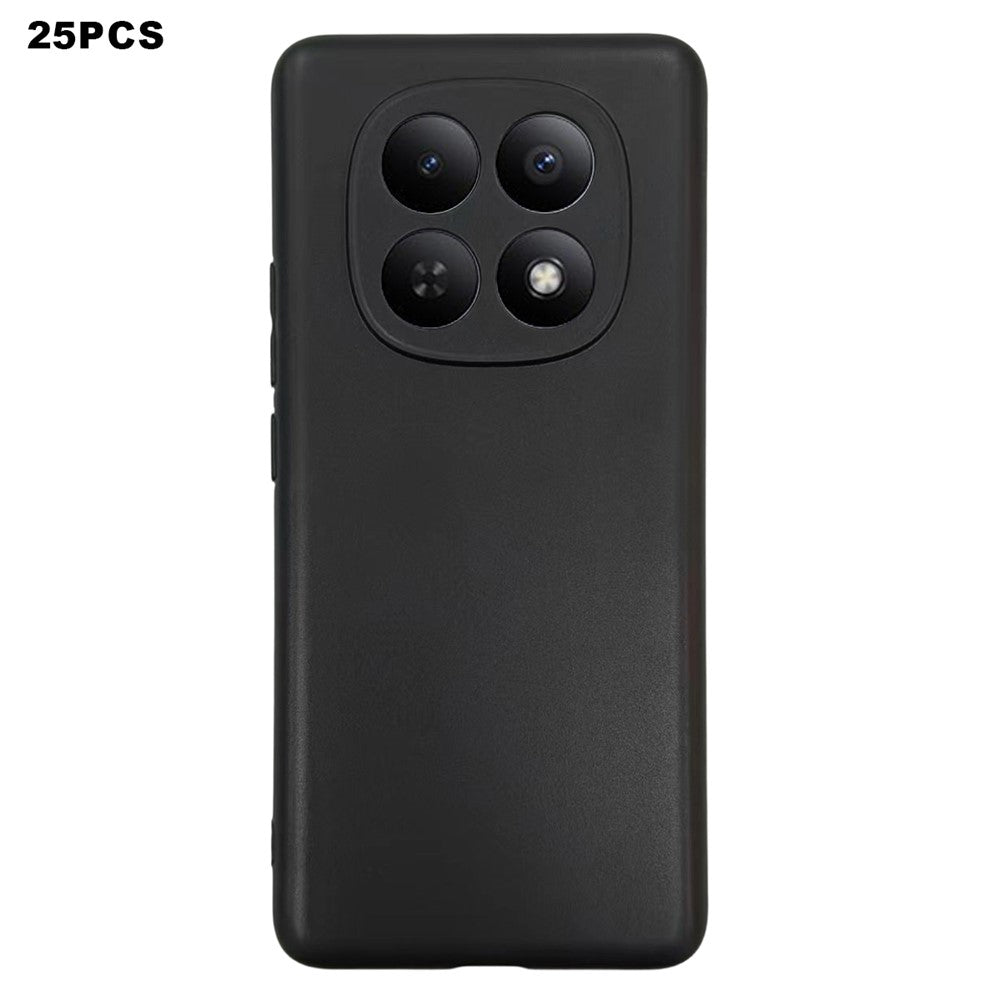 Bulk Purchasing 25Pcs For Xiaomi Redmi Note 15 4G (Global) Case 1.2mm TPU Matte Phone Cover - Black