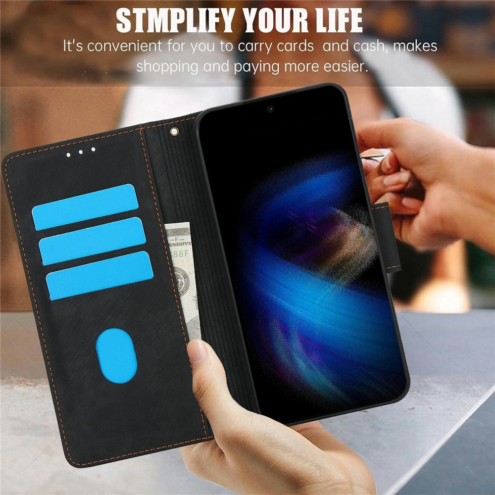 For Xiaomi Redmi Note 15 Pro 5G (Global) Case Flower Butterfly Wallet Leather Phone Cover with Hand Strap - Black