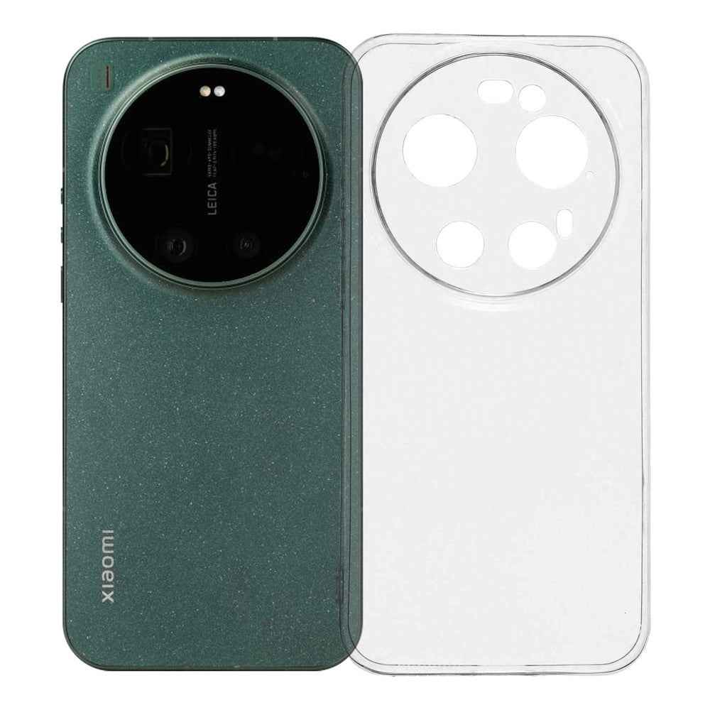 For Xiaomi 17 Ultra 5G Back Cover Ultra Thin Flexible TPU Clear Phone Case - Transparent