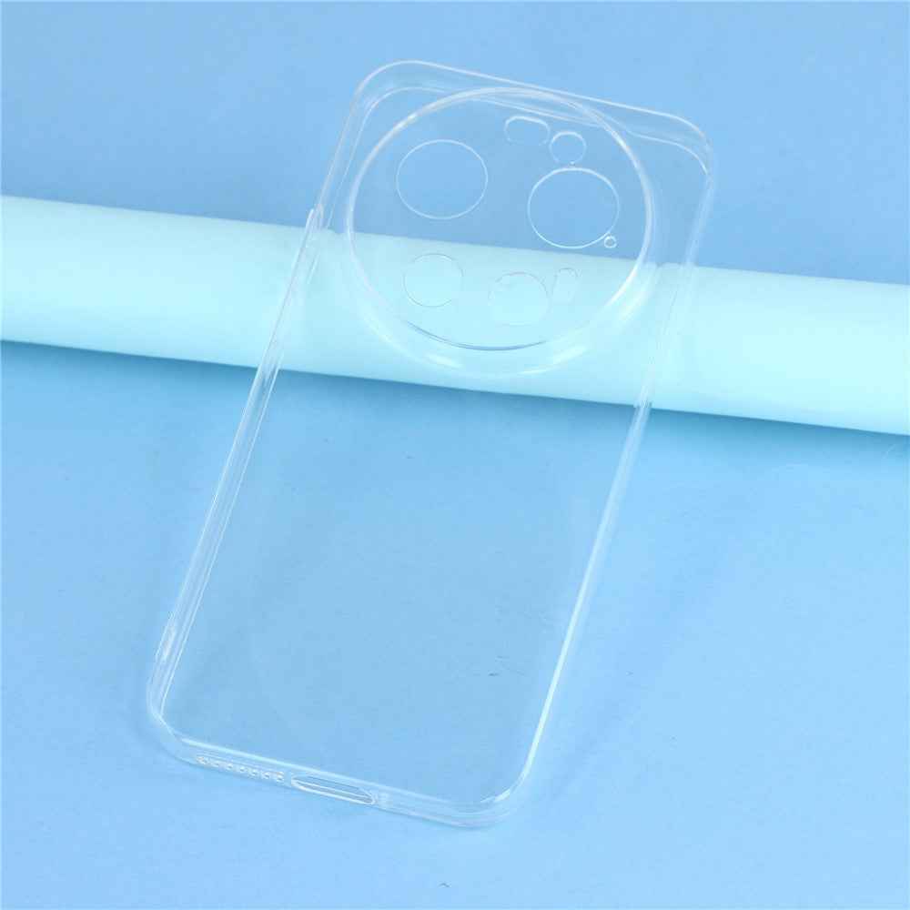 For Xiaomi 17 Ultra 5G Back Cover Ultra Thin Flexible TPU Clear Phone Case - Transparent