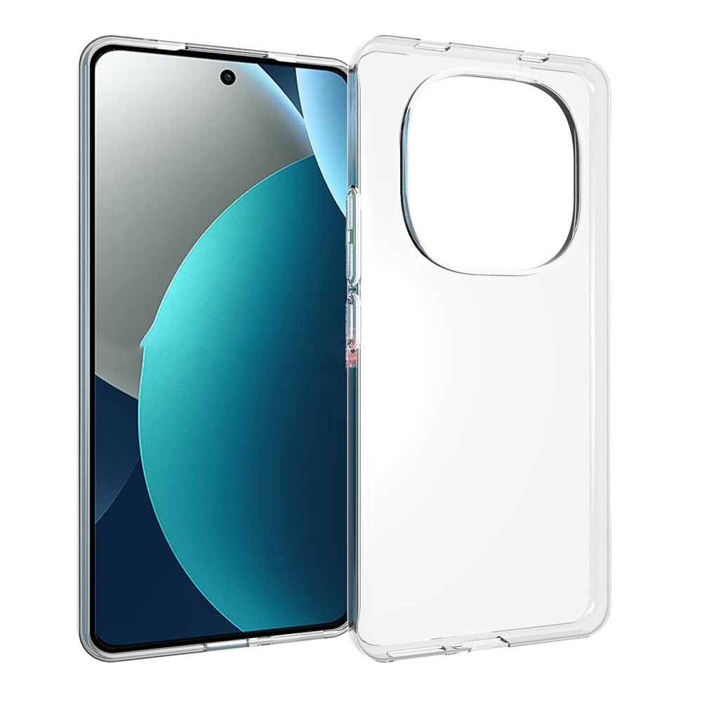 For Xiaomi Redmi Note 15 Pro 4G (Global) Case Watermark Resistant TPU Phone Back Cover - Transparent