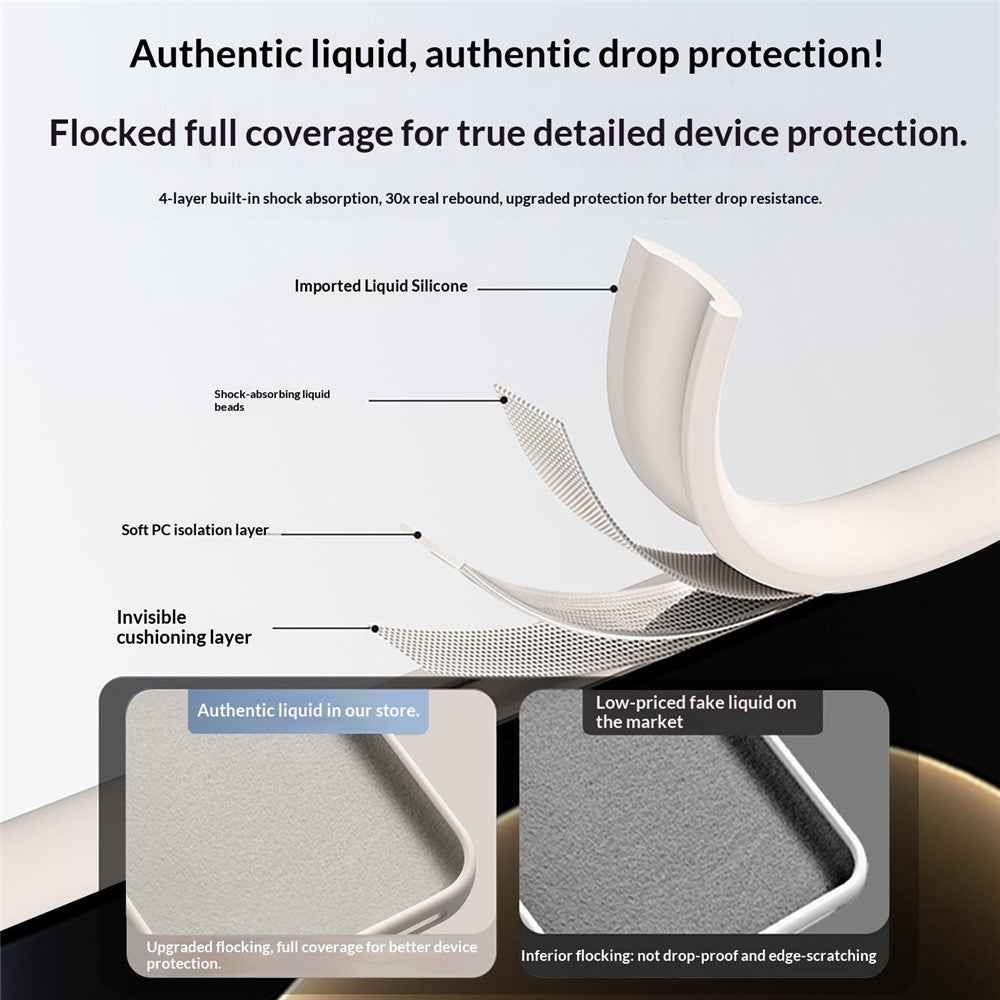 For Xiaomi 17 Ultra 5G Case Skin-Friendly Liquid Silicone + PC Phone Cover - Light Yellow