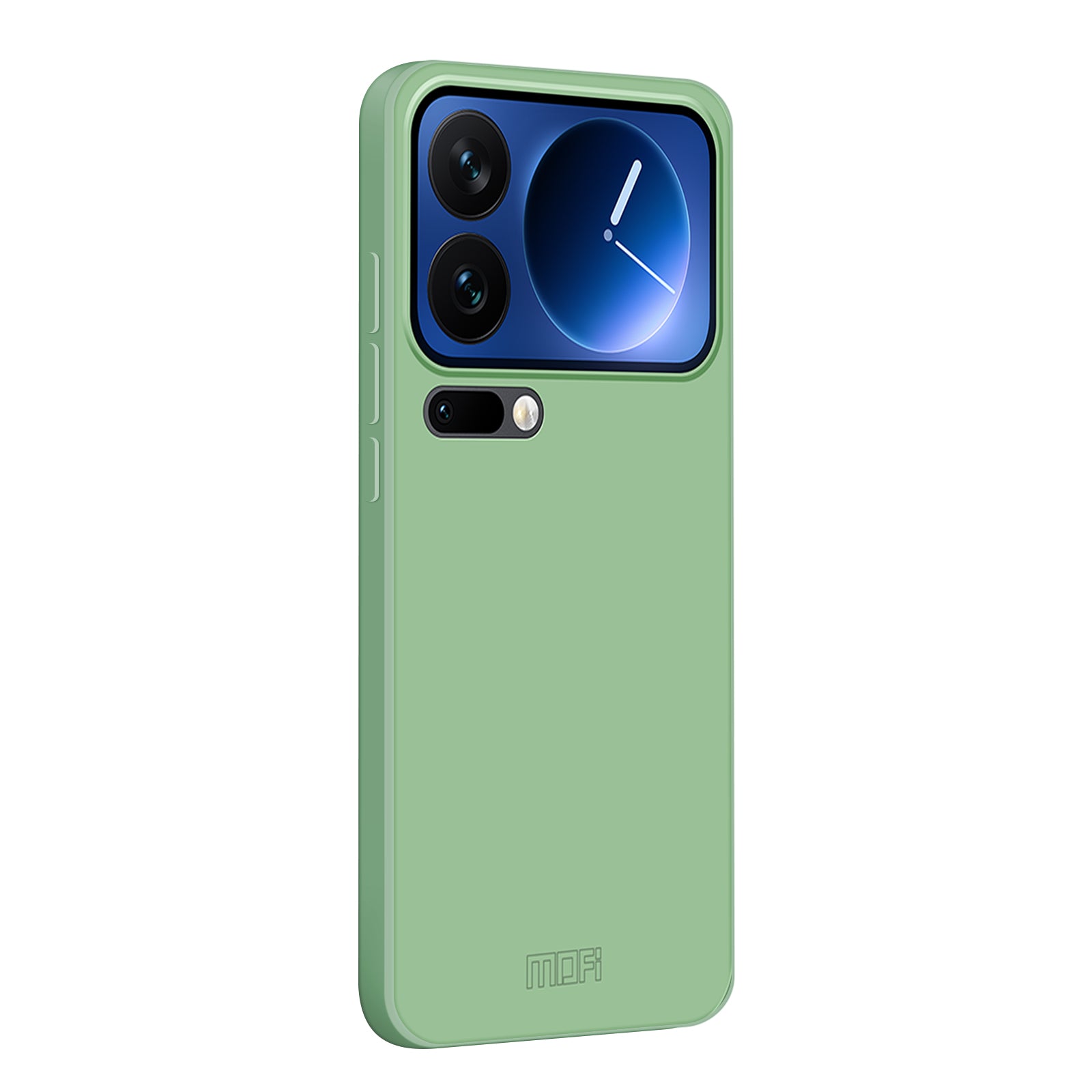 For Xiaomi 17 Pro Max Case MOFI Skin Touch Soft TPU Protective Phone Cover - Matcha Green