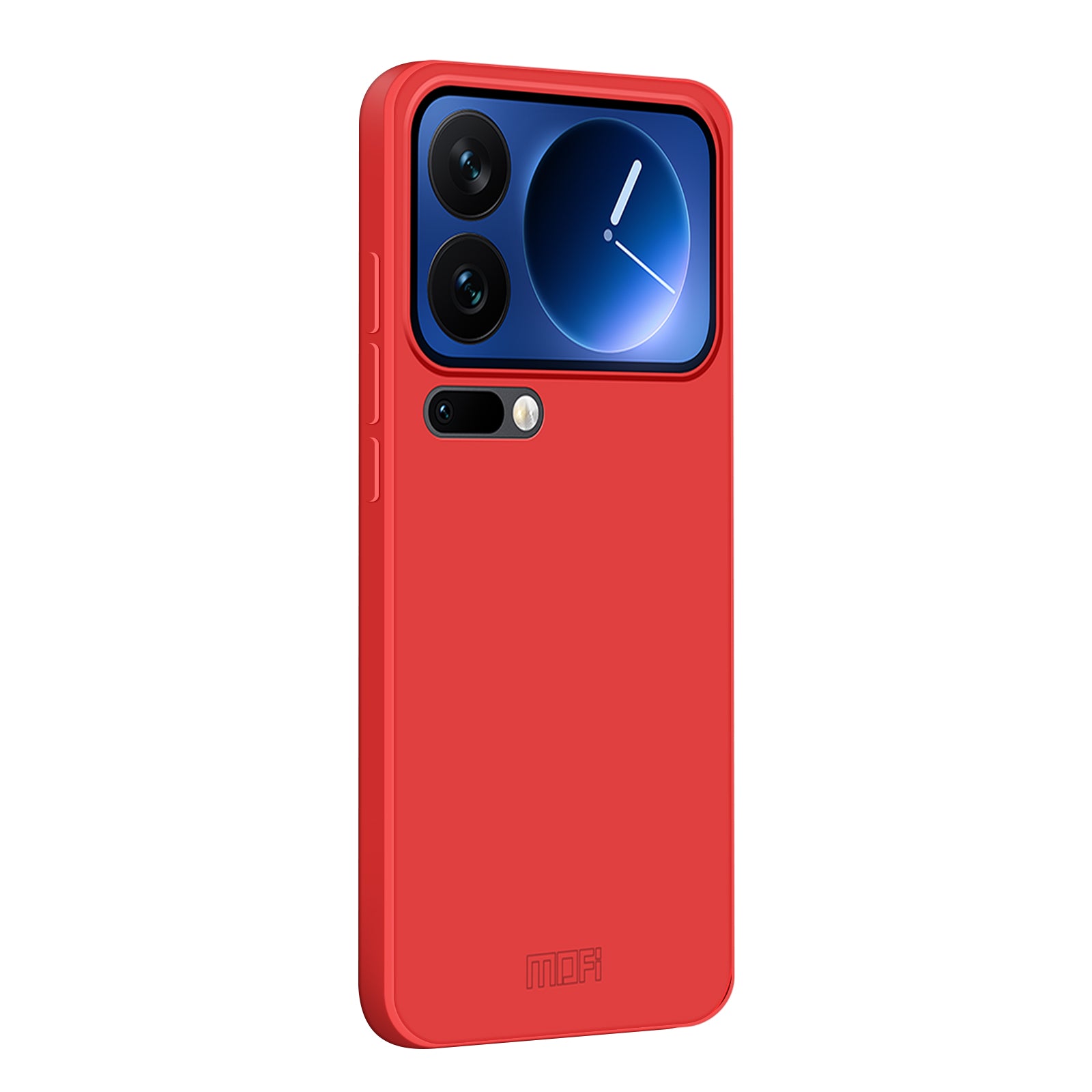 For Xiaomi 17 Pro Max Case MOFI Skin Touch Soft TPU Protective Phone Cover - Red