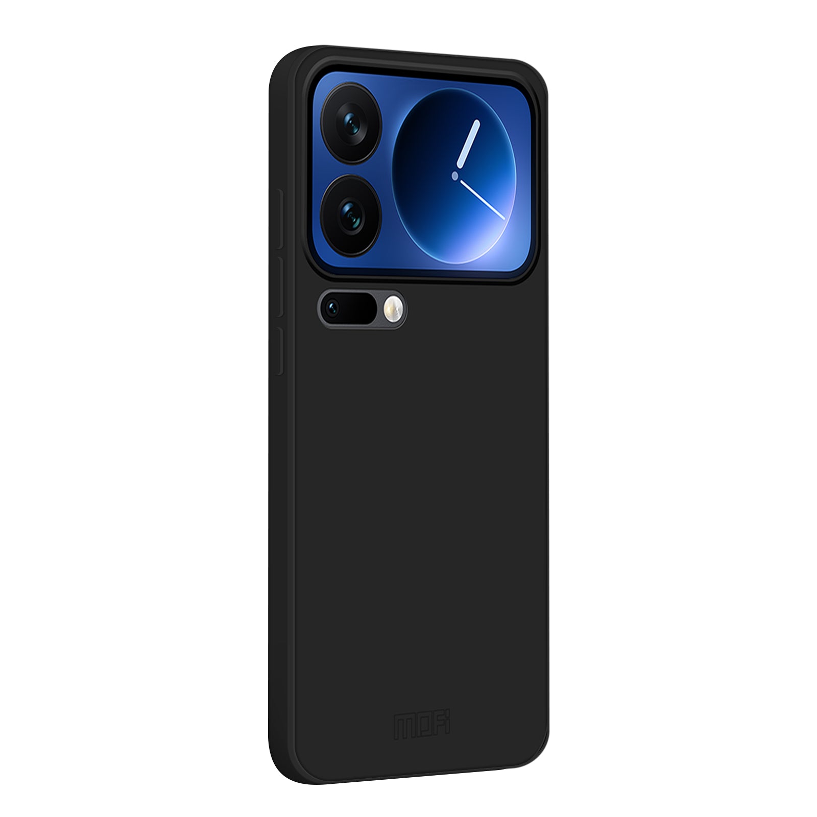 For Xiaomi 17 Pro Case MOFI Skin Touch Soft TPU Protective Phone Cover - Black