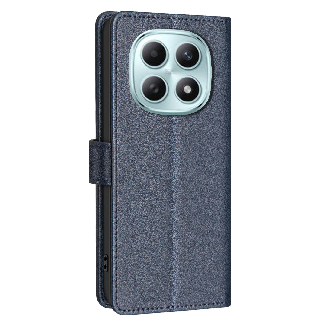 For Xiaomi Poco M8 5G / Redmi Note 15 5G (Global) / 15 4G (Global) Leather Case BINFEN COLOR BF32 Wallet RFID Blocking Phone Cover - Blue