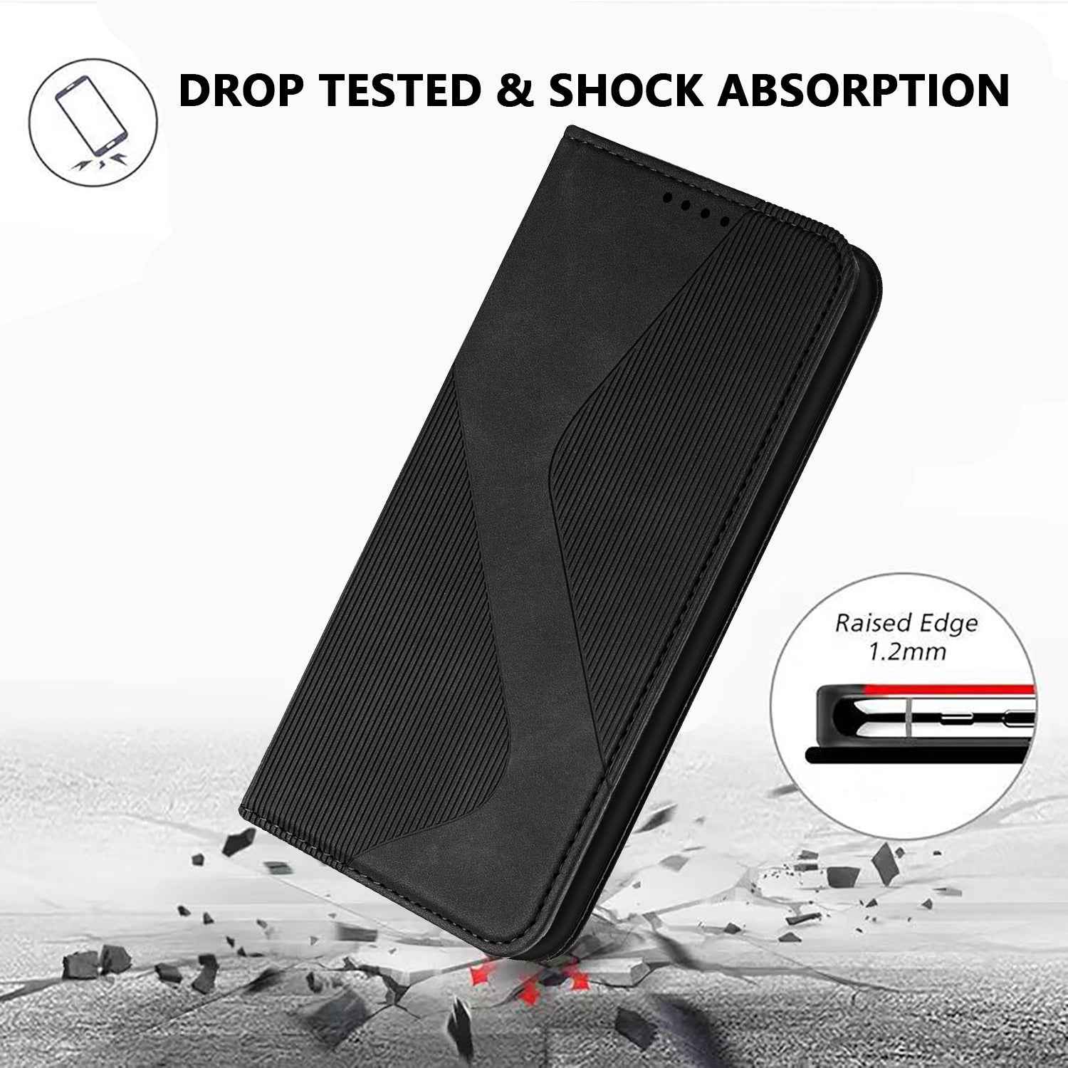 For Xiaomi 17 Ultra 5G Phone Cover Skin-touch Feel Leather Wallet Case with Stand - Black