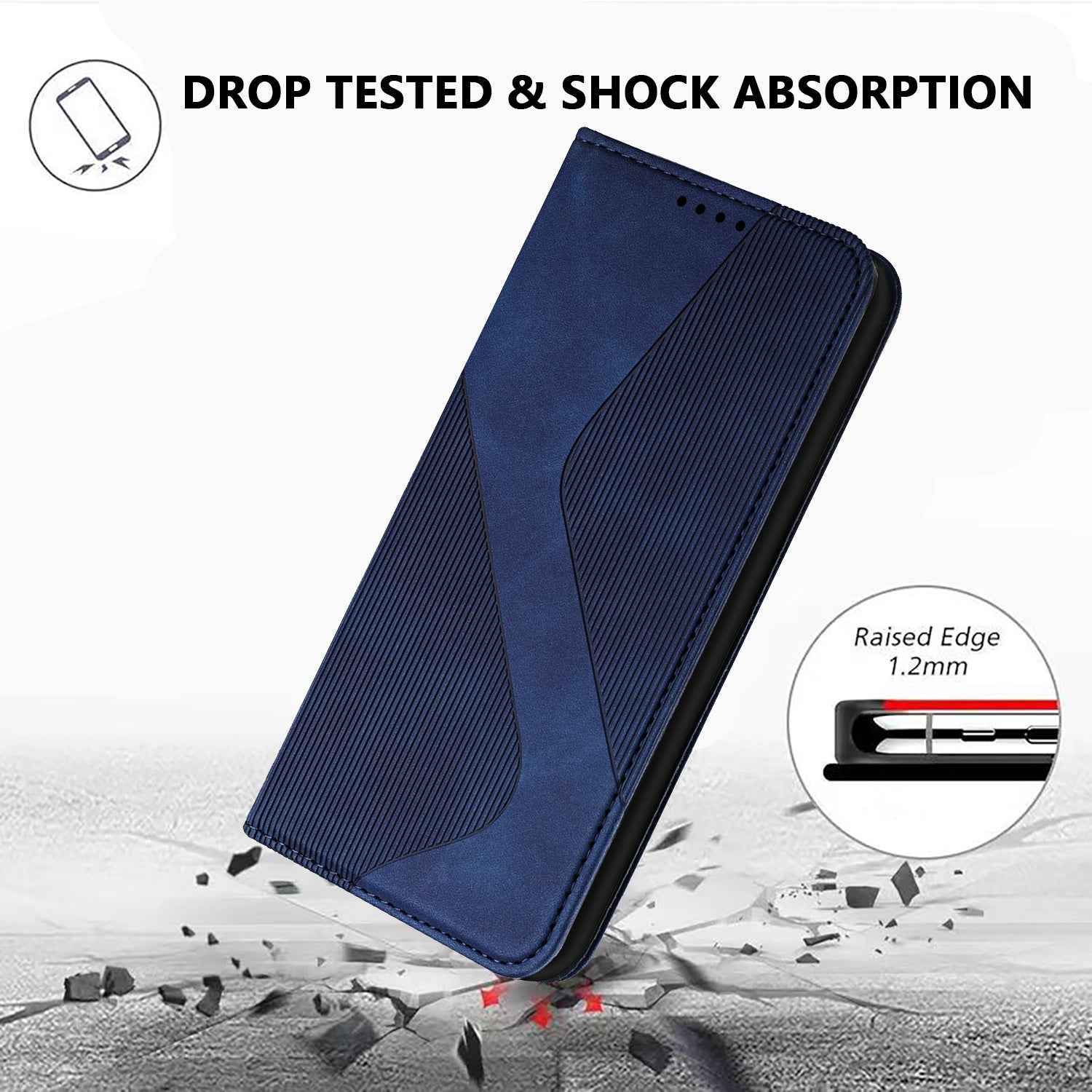 For Xiaomi 17 Ultra 5G Phone Cover Skin-touch Feel Leather Wallet Case with Stand - Blue