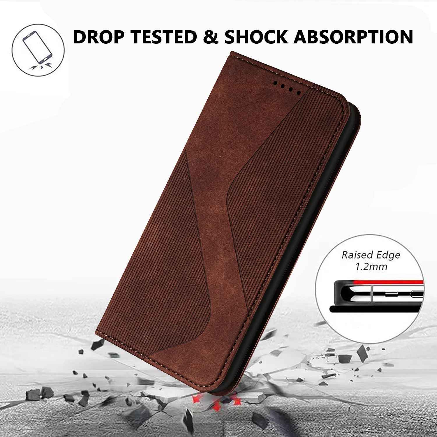 For Xiaomi 17 Ultra 5G Phone Cover Skin-touch Feel Leather Wallet Case with Stand - Brown